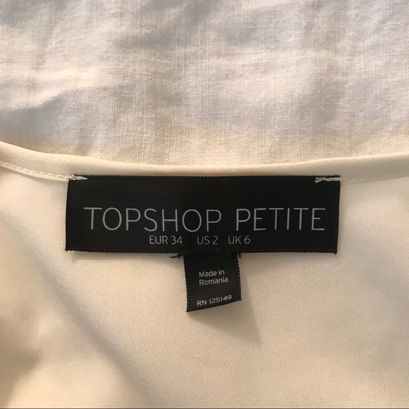 Silk Topshop Zipper Top! - Picture 5 of 5